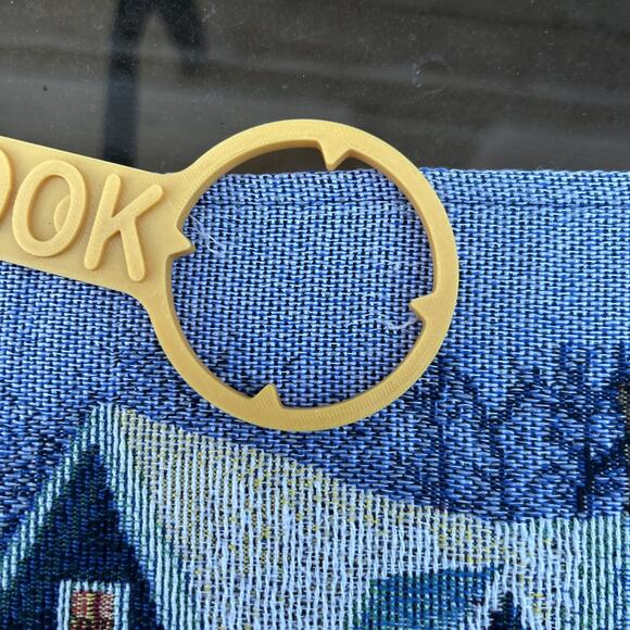 Christmas Village Night Time Christmas Tree Snow Table Runner 13 x 69 - Picture 6 of 8